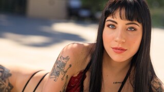 Natural Tits, Outdoor Fun: Aiden Ashley & Goth Charlotte - 4K porn video on FULL-PORN.COM