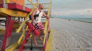 Watch  Lifeguards Get Steamy on the Beach - top porn in 4K on FULL-PORN.COM