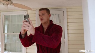 Watch Tatted Babe Flashes Tits & Rides Cock Outdoors - top porn in 4K on FULL-PORN.COM