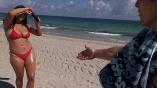 Big Tits Teen Gags on Cock at Beach - 4K porn video on FULL-PORN.COM