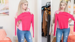 High Heels and Hardcore: Lexi Lore's Clothing Haul - 4K porn video on FULL-PORN.COM