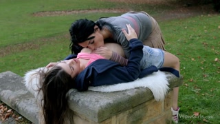 Lesbian Masturbation Outdoor - Milagres & Margot A Tasting Each Other - 4K porn video on FULL-PORN.COM