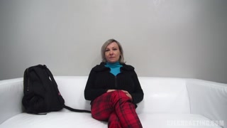 Watch Mature Czech Alena Shows Her Massive Tits in Casting - top porn in 4K on FULL-PORN.COM