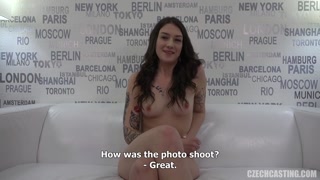 Jolana’s Casting - Tiny Tits Brunette Goes Wild - 4K porn video on FULL-PORN.COM