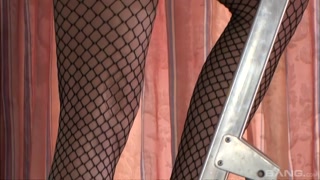 Watch Federica Tommasi in Fishnet Gets Pounded Hard - top porn in 4K on FULL-PORN.COM