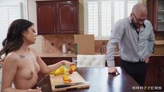 Watch Cowgirl Action with Lulu Chu and Muscular Stepdad - top porn in 4K on FULL-PORN.COM