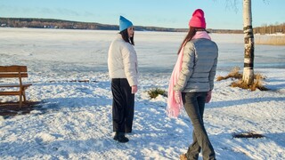 Watch Socks and Snow: Lesbian Fun with Roxy and Sia - top porn in 4K on FULL-PORN.COM